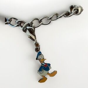Disney Vintage Donald‎ Duck Enamel Charm Clasp